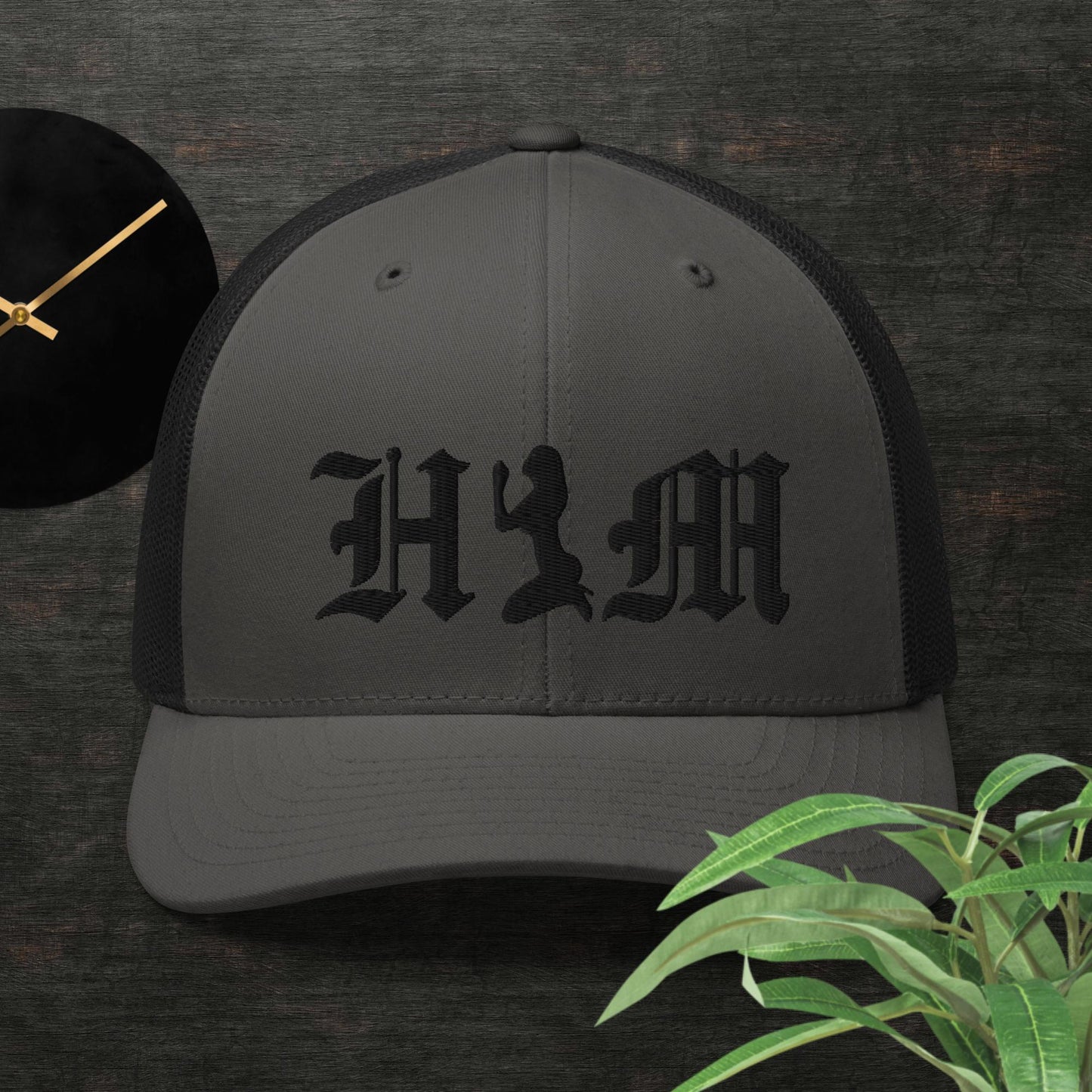 HIM Trucker Cap (BLKSTCH)