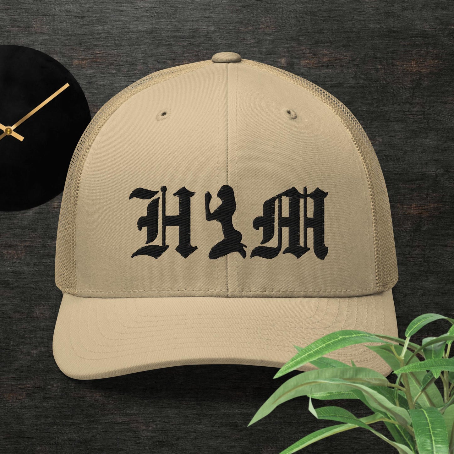 HIM Trucker Cap (BLKSTCH)