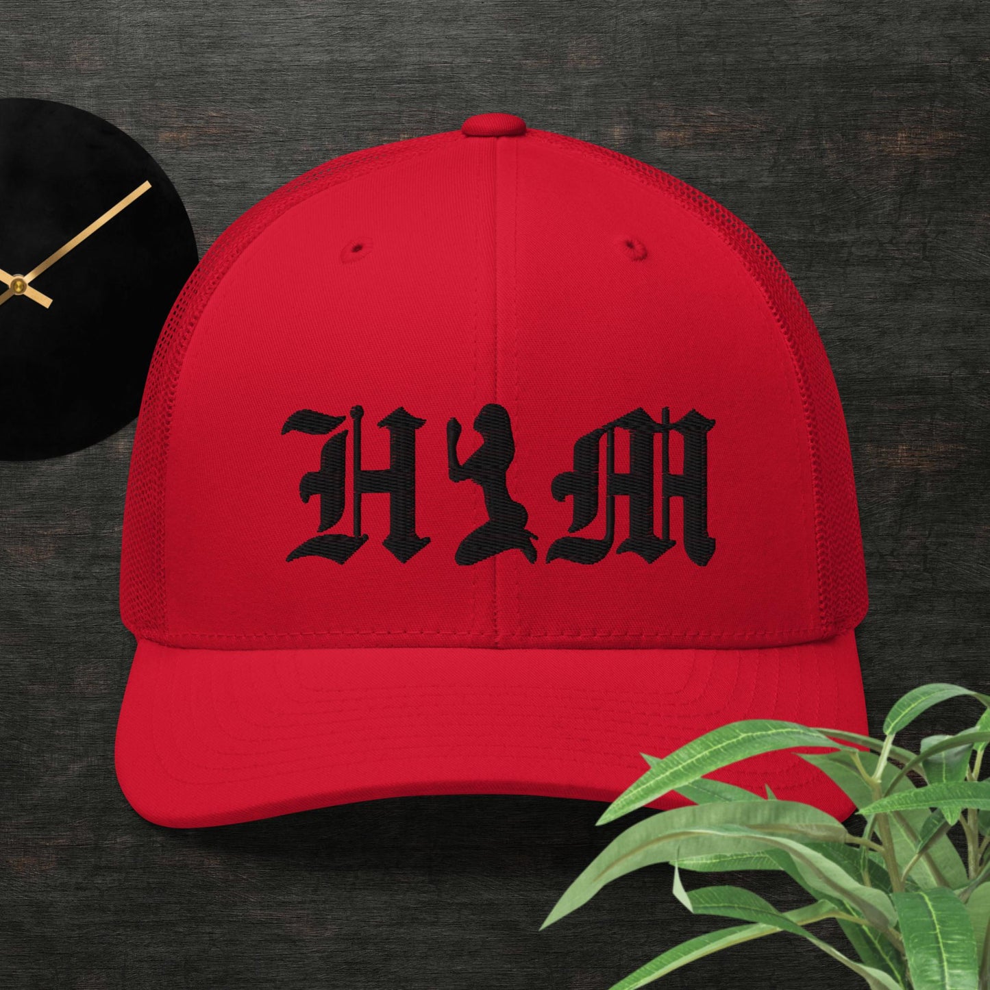 HIM Trucker Cap (BLKSTCH)