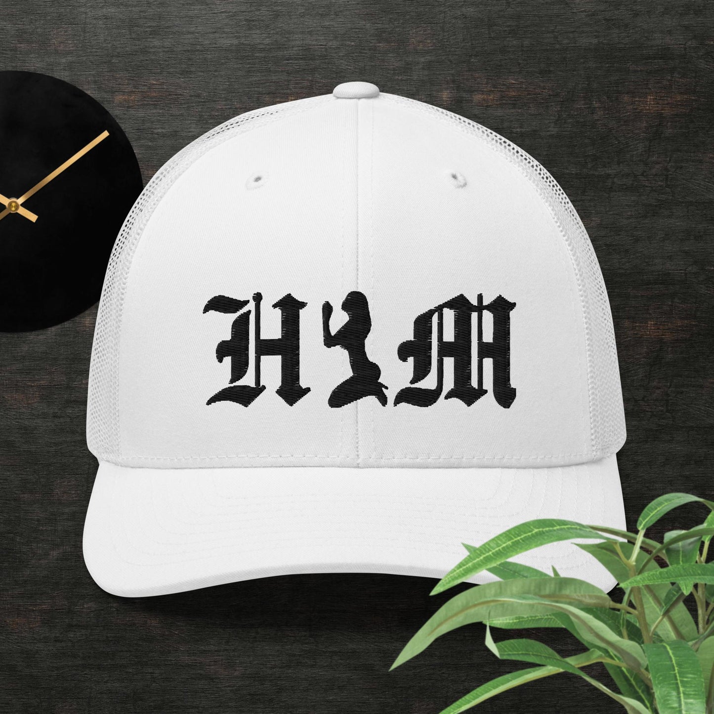 HIM Trucker Cap (BLKSTCH)